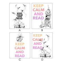 Load image into Gallery viewer, Keep Calm and Read - Art Prints 8x10"