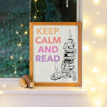 Load image into Gallery viewer, Keep Calm and Read - Art Prints 8x10"