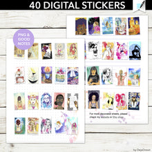 Load image into Gallery viewer, 40 Self-Care Digital Stickers