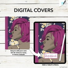 Load image into Gallery viewer, Digital Bullet & Lined Journals + 21 covers