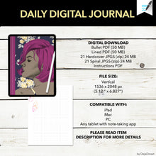 Load image into Gallery viewer, Digital Bullet & Lined Journals + 21 covers