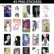 Load image into Gallery viewer, 45 Personal Power Digital Stickers