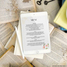 Load image into Gallery viewer, Watercolor Flower Digital Stickers & Templates