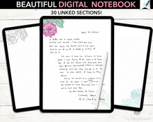 Load image into Gallery viewer, Beautiful Digital Notebook PDF
