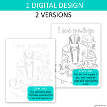 Load image into Gallery viewer, I seek knowledge Coloring Page from Personal Power