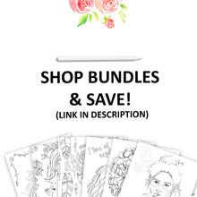 Load image into Gallery viewer, Divine Guidance Coloring Page from Personal Power