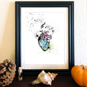 Love Story Art Prints 8x10"