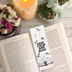 Keep Calm and Read Bookmarks