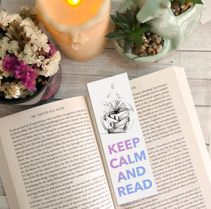 Keep Calm and Read Bookmarks