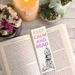 Keep Calm and Read Bookmarks