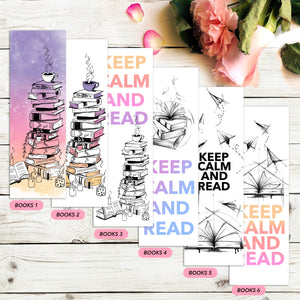 Keep Calm and Read Bookmarks