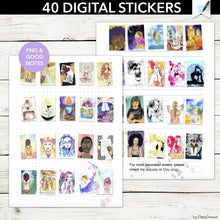 Load image into Gallery viewer, 40 Self-Care Digital Stickers
