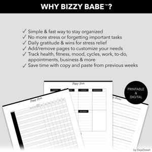 Bizzy Babe Digital Planner (NEW!)