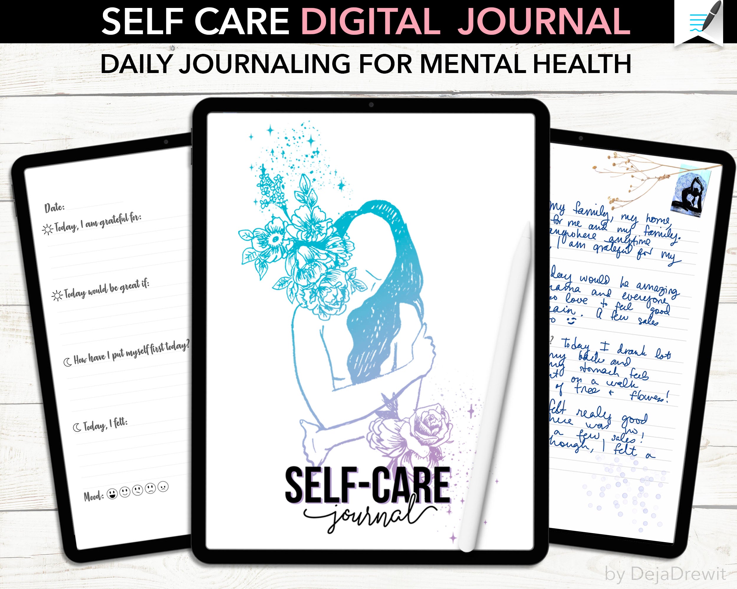 Self-Care Digital Journal (UPDATED)