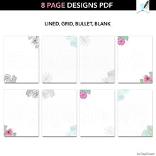Load image into Gallery viewer, Beautiful Digital Notebook PDF
