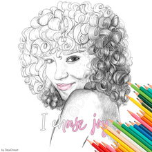 Load image into Gallery viewer, Coloring Page Choose Joy from Personal Power
